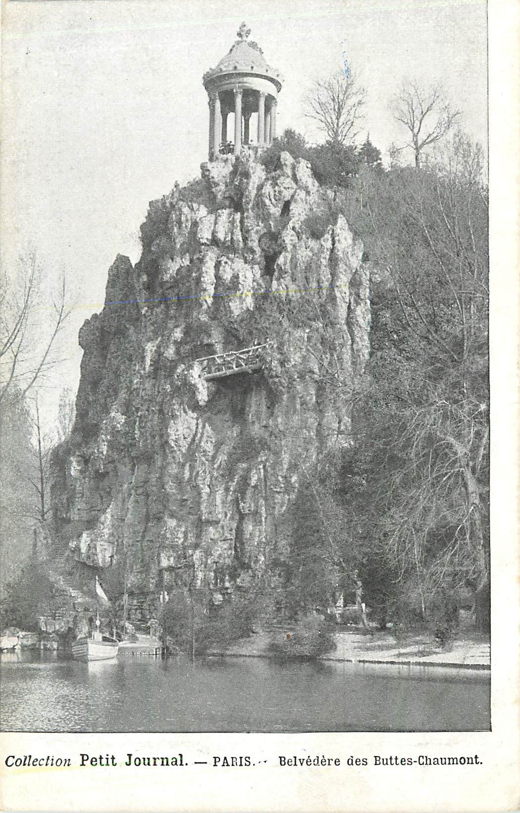 CPA PARIS  Buttes-Chaumont Belvedere des Buttes Chaumont