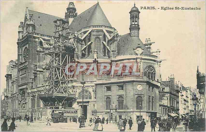 CPA PARIS  Eglise St-Eustache