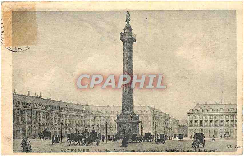 CPA PARIS La Place Vendôme
