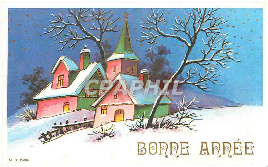 CPA Bonne Annee