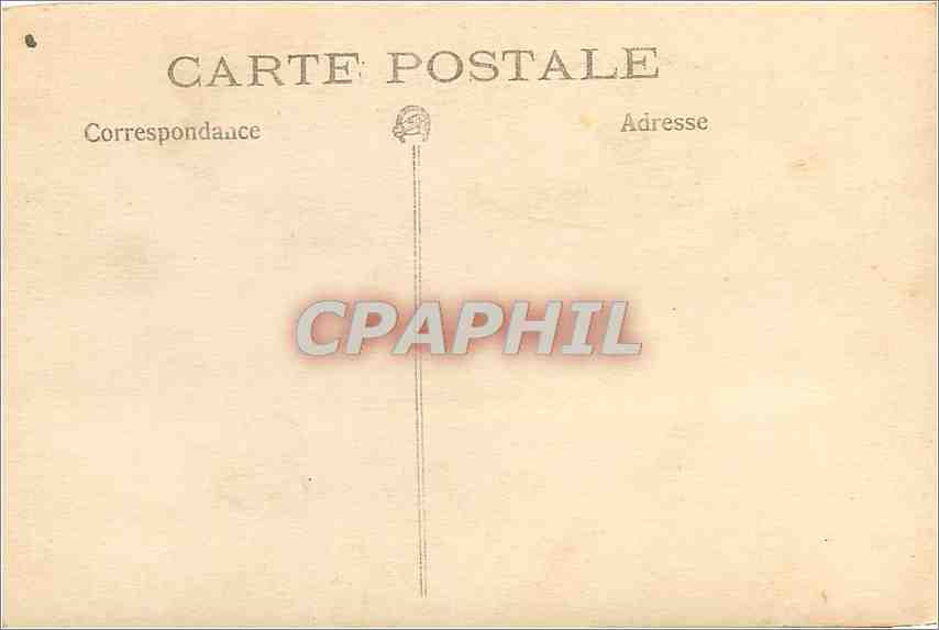 Groupe de femmes — devant une enseigne 'MAGASIN' — carte postale CPAPHIL — Verso