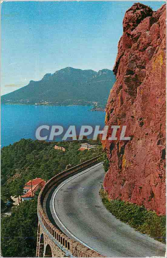 CPM LA COTE D'AZUR La Corniche d'Or