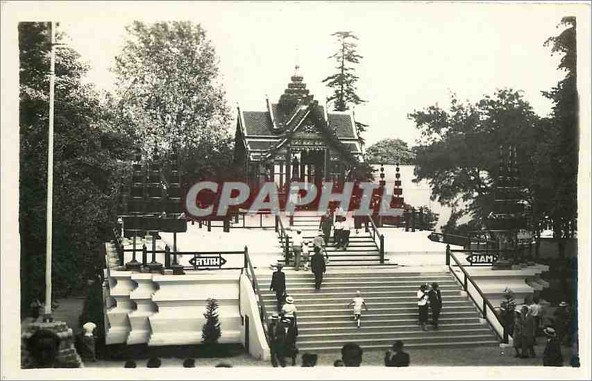 CPM PARIS PAVILLON DU SIAM Exposition internationale de 1937