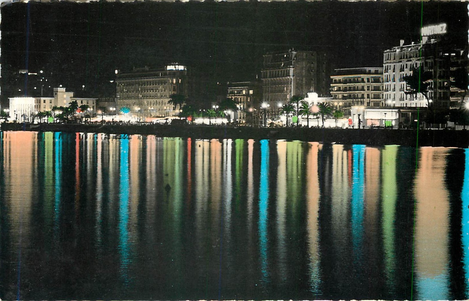 CPM CANNES La Croisette et les Palaces Illumines