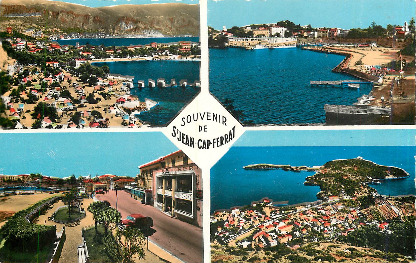 CPM LA COTE D'AZUR Souvenir de St Jean Cap Ferrat