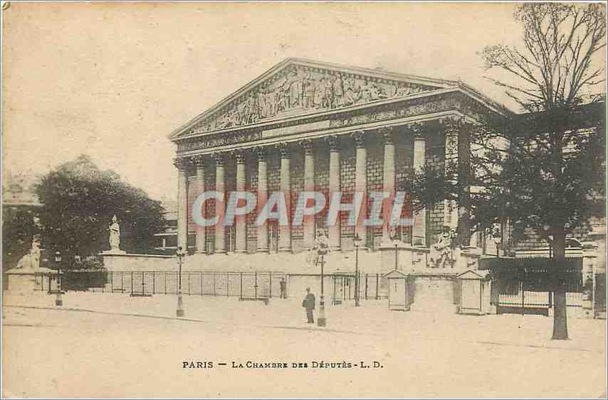 CPA PARIS- LLA CHABRE DES DEPUTES