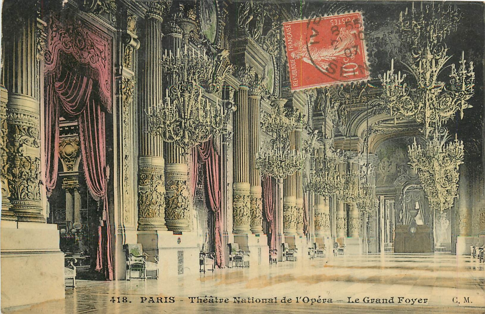 CPA PARIS-Théatre National de l'opéra