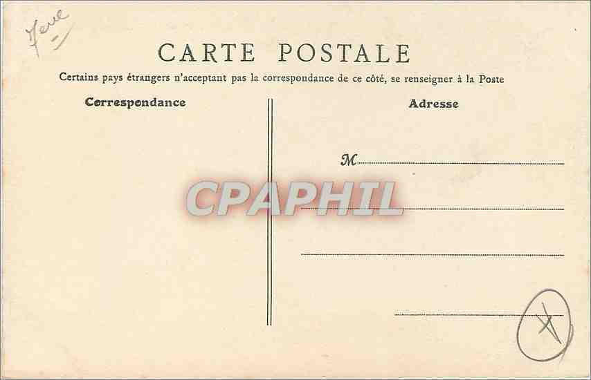 CPA PARIS-Tombeau de Napoleon I — Rückseite