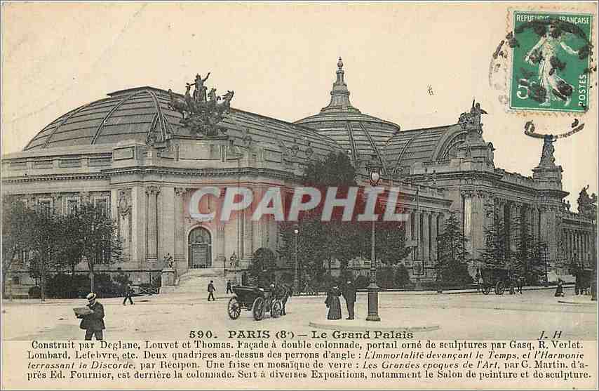 CPA PARIS-Le Grand Palais
