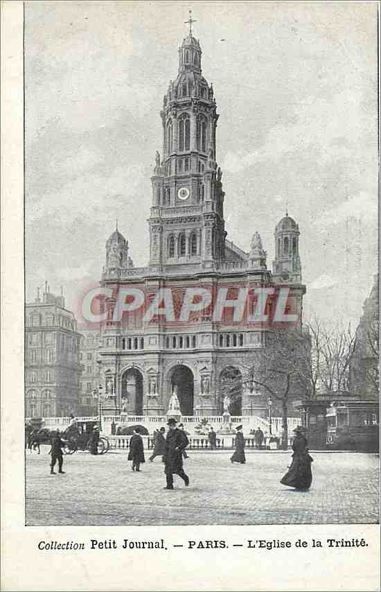 CPA PARIS-Eglise de la Trinité