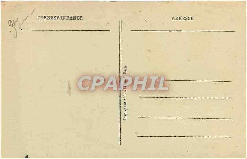 CPA PARIS-Le Square d'Anvers et le Sacre Cœur — Rückseite
