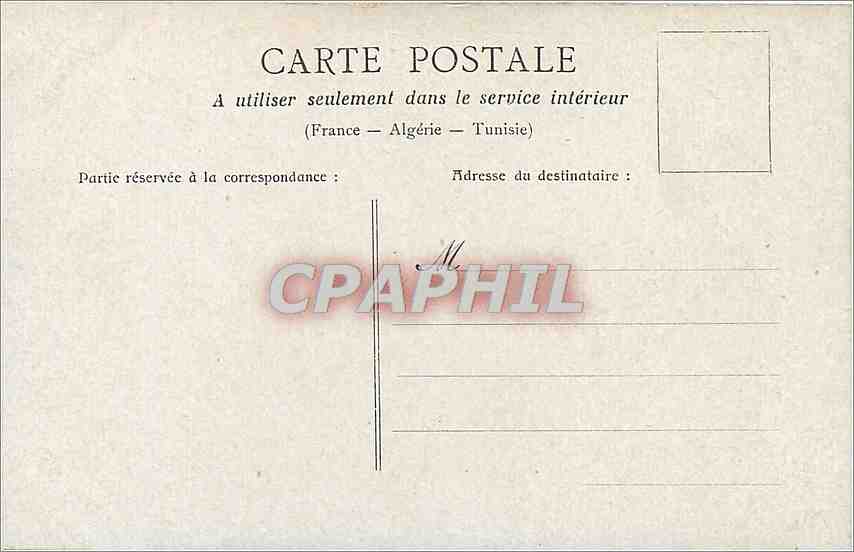 CPA PARIS -Buttes - Chaumont Le Lac Le Belvedere — Rückseite