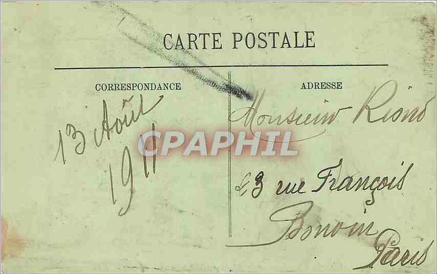 Boulogne-sur-Mer — Die Rückkehr der Fischboote — LL. Nr. 348 — Rückseite