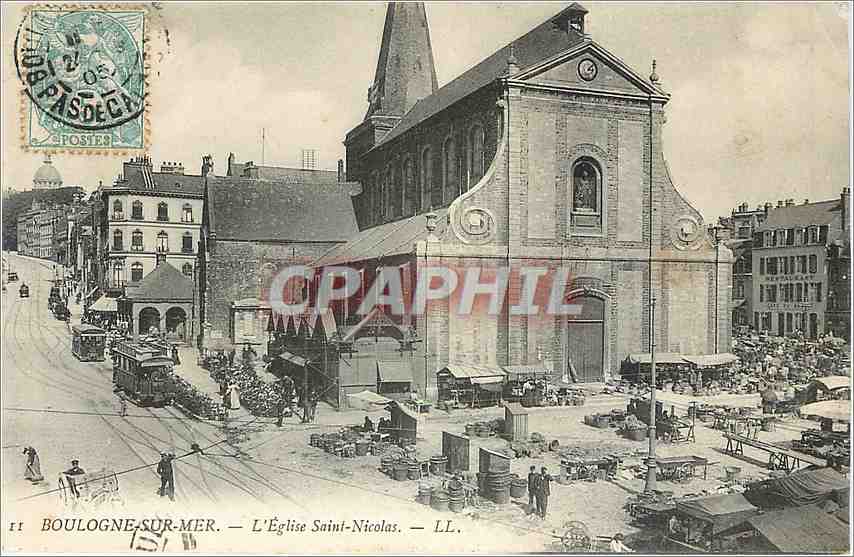 Boulogne-sur-Mer — Kirche Saint-Nicolas — LL.