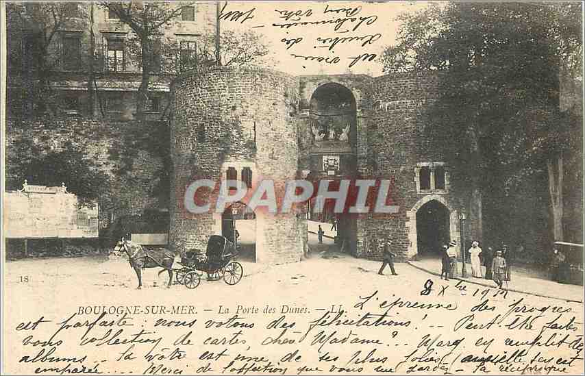 CPA BOULOGNE-SUR-MER - La Porte des Dunes
