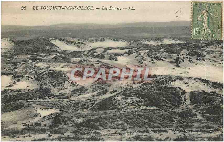 CPA LE TOUQUET-PARIS-PLAGE - Les Dunes