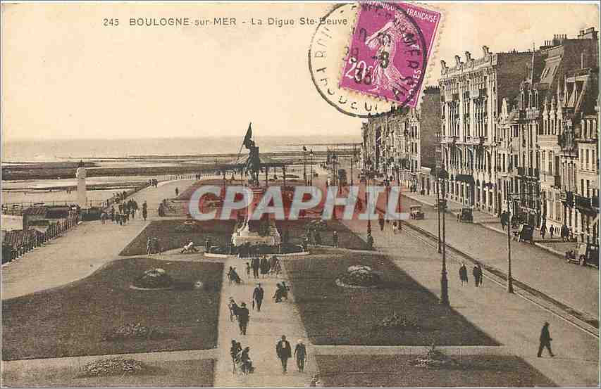 Boulogne-sur-Mer - The Ste-Beuve Dyke — Publisher: C. P. M. No. 245