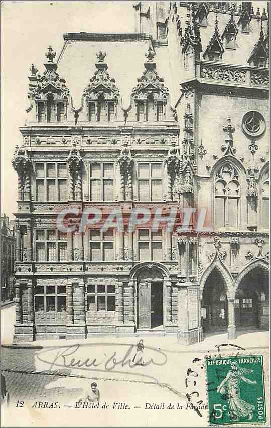 CPA ARRAS - L'Hotel de Ville