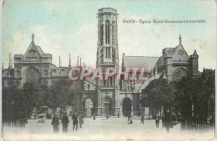 CPA PARIS Eglise Saint-Germain-l'Auxerrois