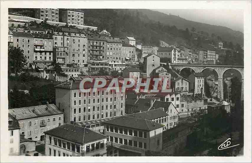 CPA SAINT-CLAUDE Viaduc sur la Bienne
