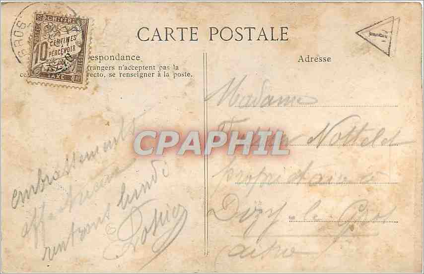 CPA SAINT- VALERY - EN-CAUX Vue generale et les falaises d'amont — Verso