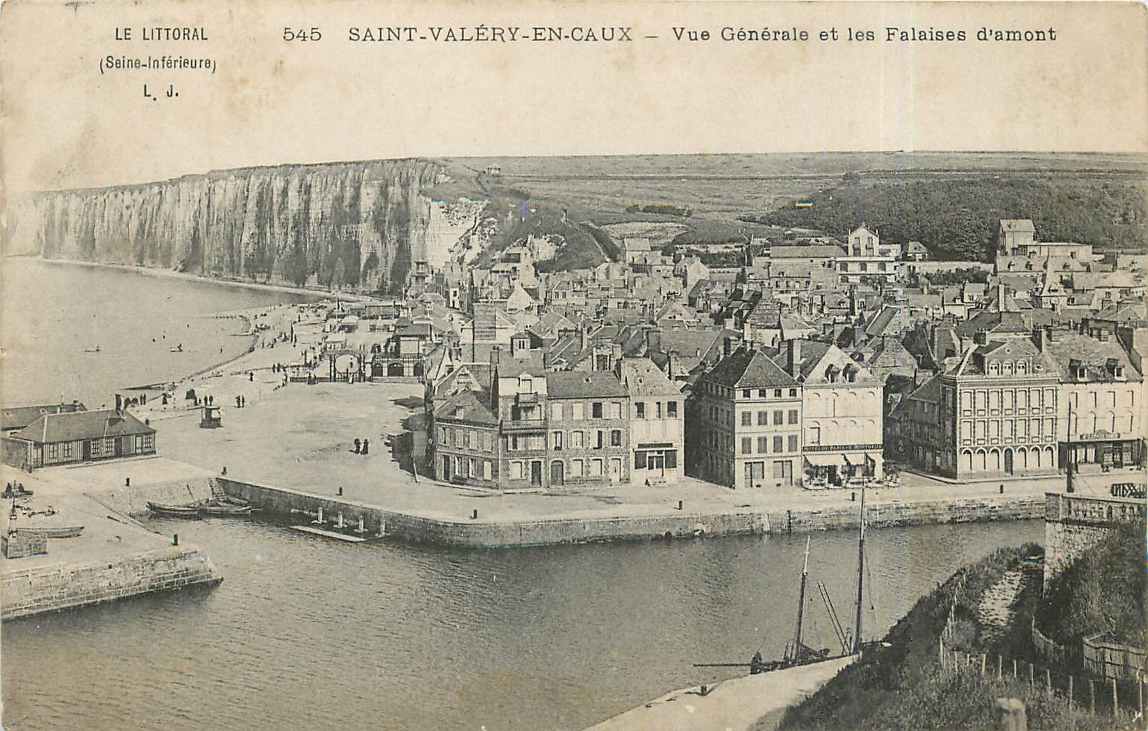 CPA SAINT- VALERY - EN-CAUX