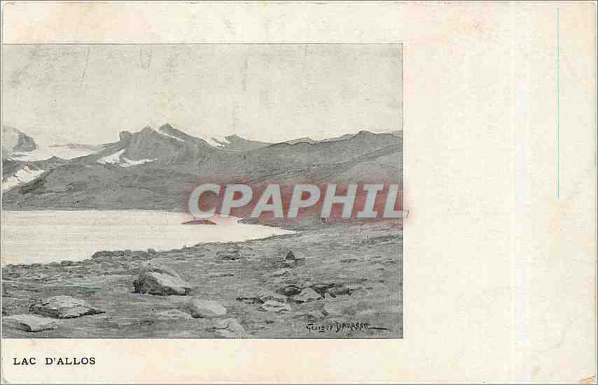 CPA LAC D'ALLOS