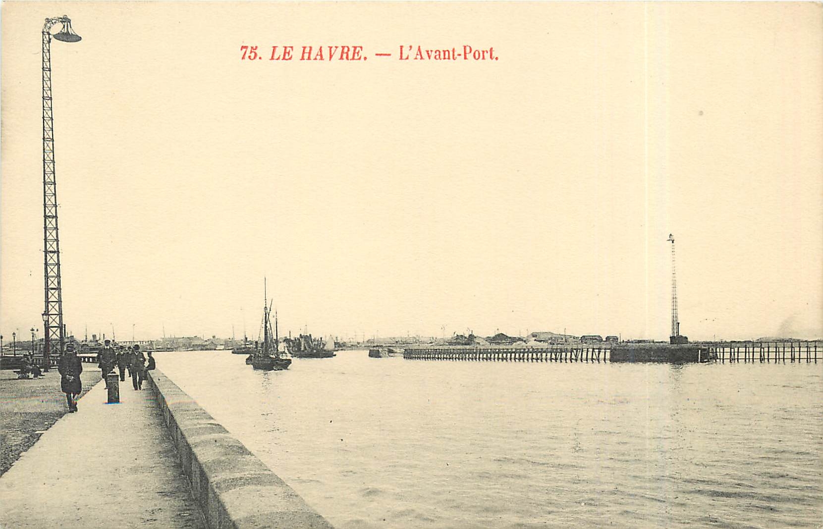 CPA LE HAVRE - L'Avant-Port