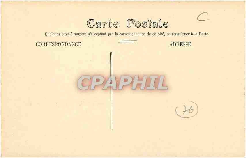 CPA LE HAVRE - L'Avant-Port — Rückseite