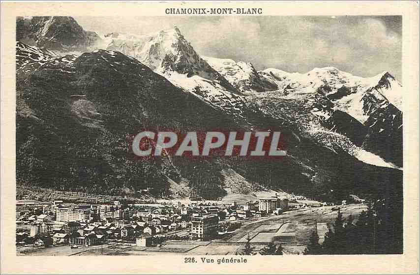 CPA CHAMONIX - MONT-BLANC