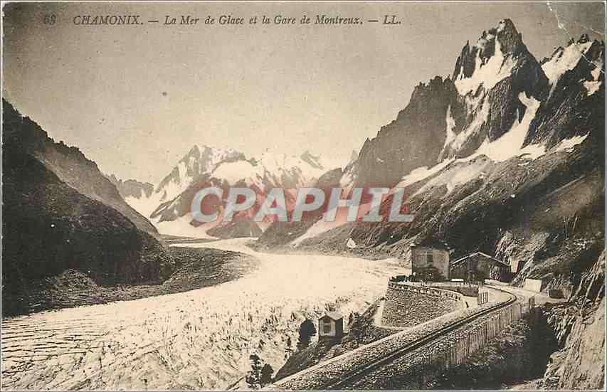 Chamonix — Die Mer de Glace und die Station Montreux — LL
