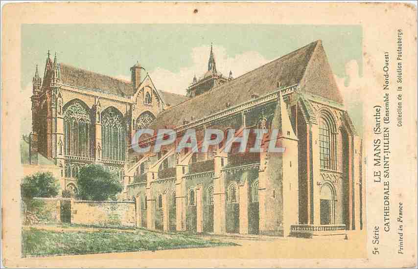 CPA LES CATHEDRALES DE France