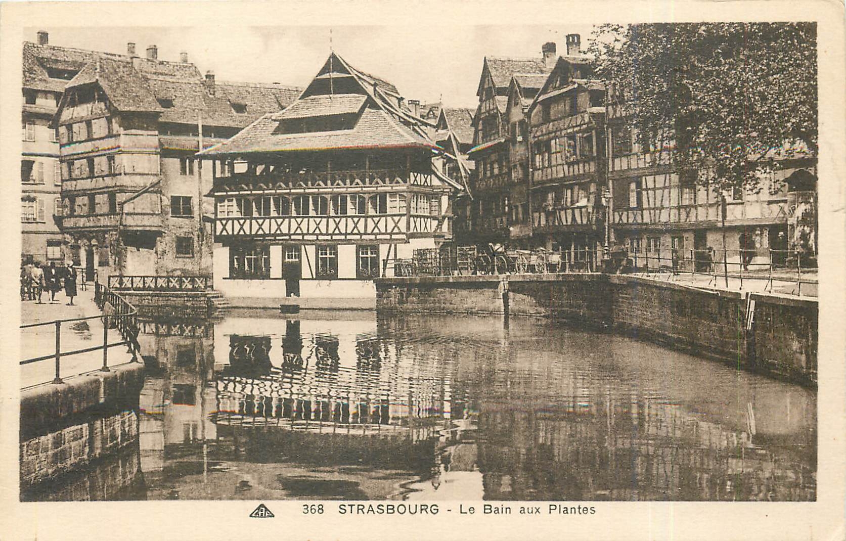 CPA STRASBOURG Le bain aux plantes