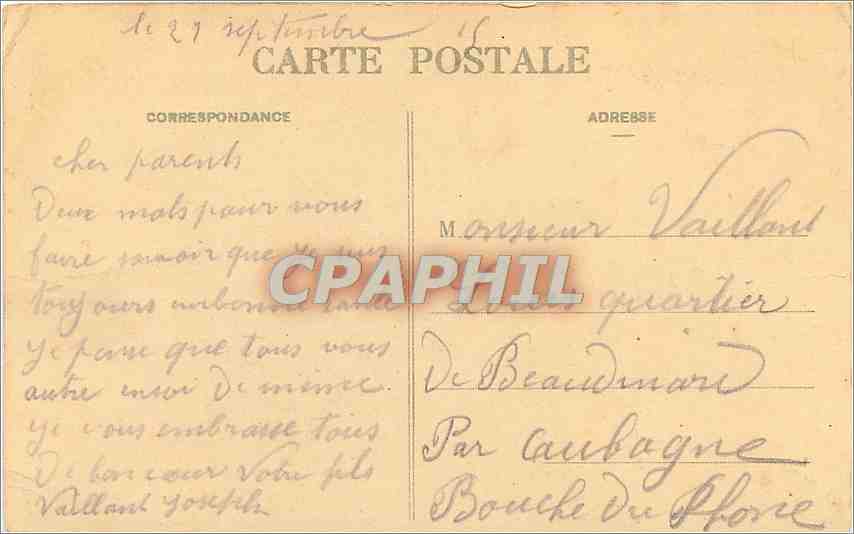 CPA Collection de la Basilique du Bois Chenu Basilique cote de Domremy — Rückseite