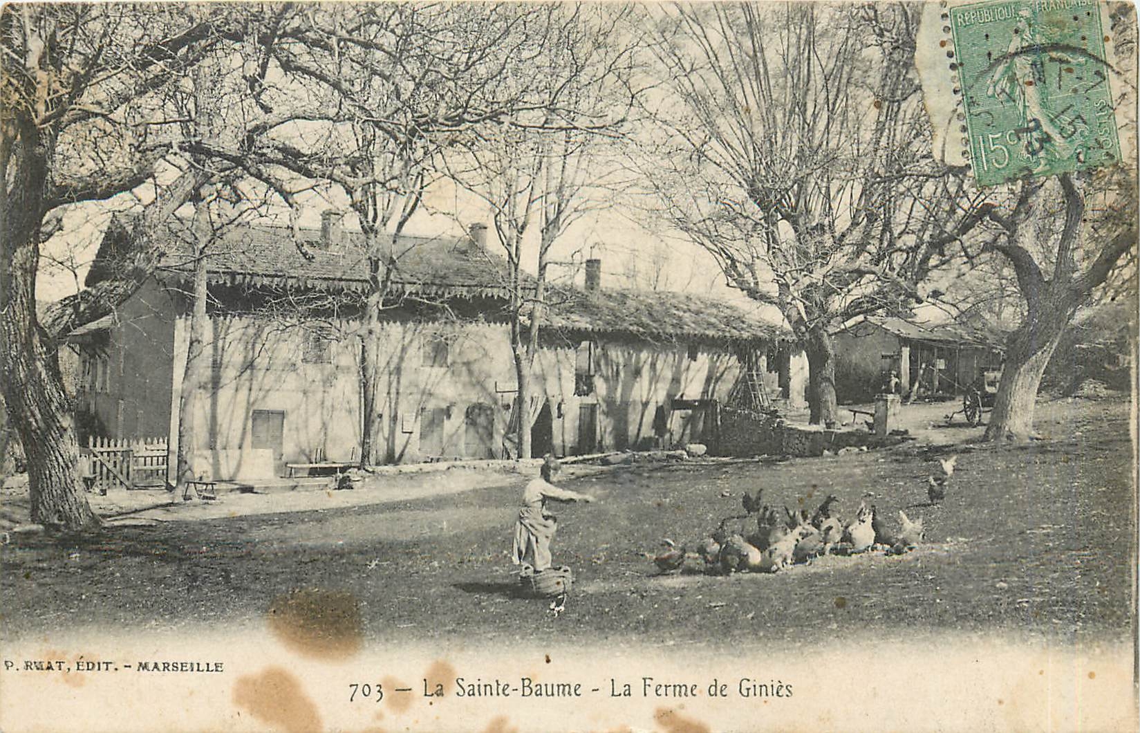 CPA La Sainte-Baume La ferme de Ginies