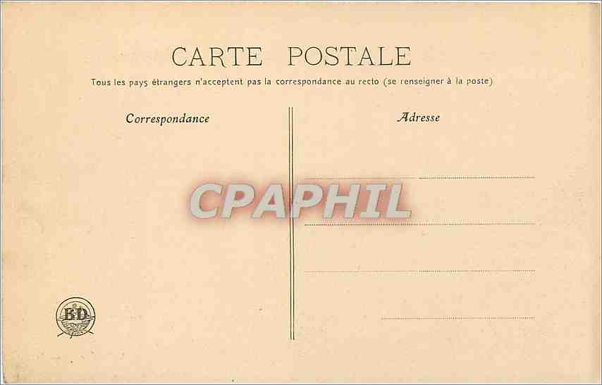 CPA BESANCON Le port du quai de Strasbourg — Rückseite