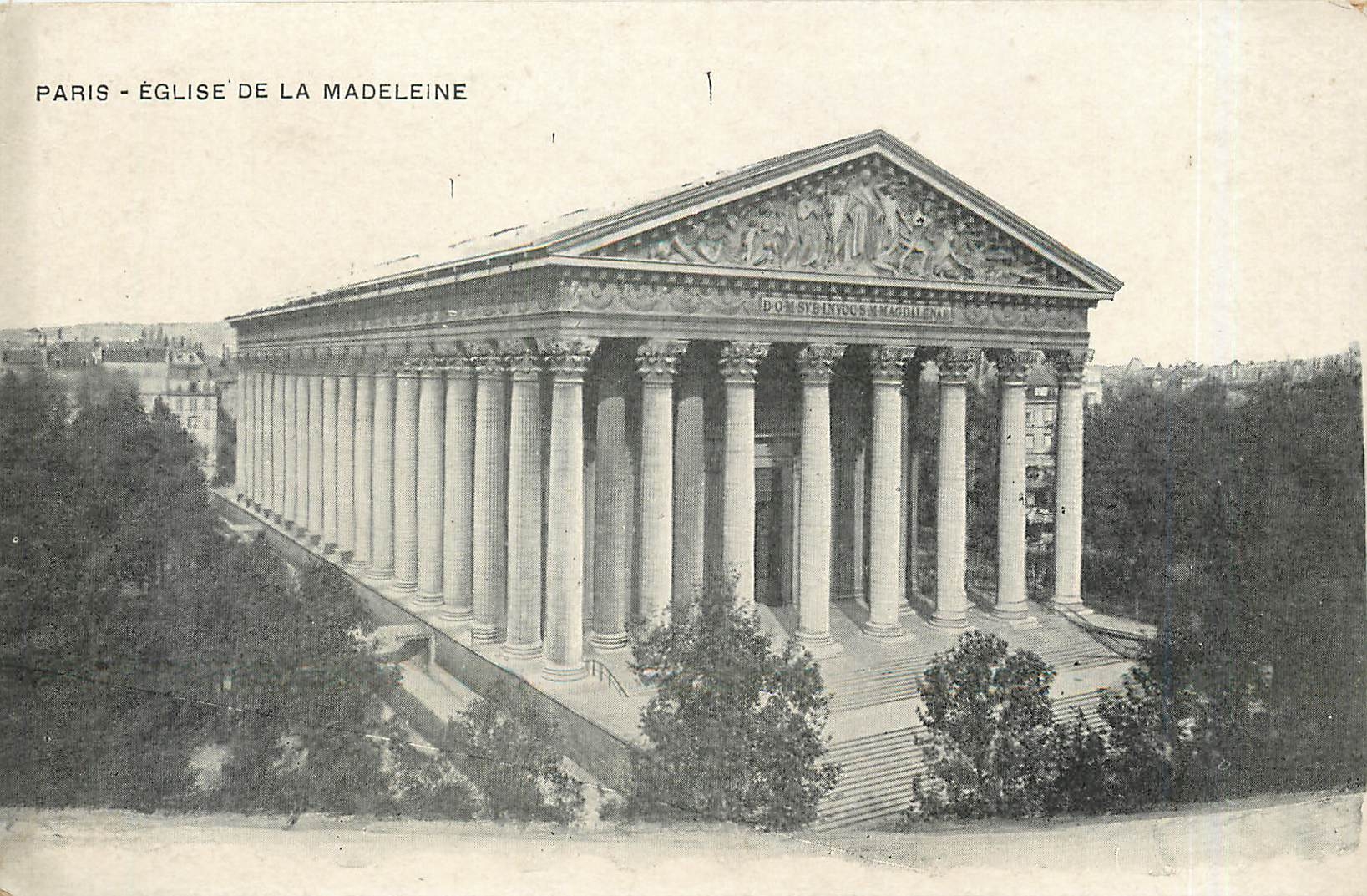 CPA PARIS -EGLISE DE LA MADELEINE