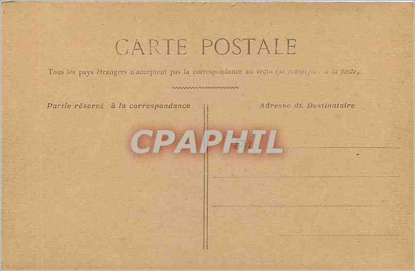 CPA PARIS -EGLISE DE LA MADELEINE — Verso