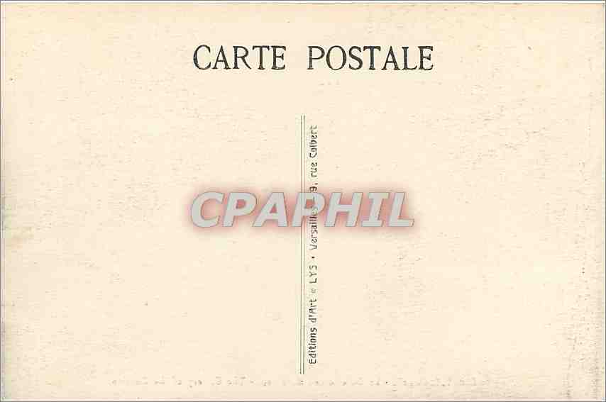  CPA VERSAILLES La Galerie des Batailles — Rückseite