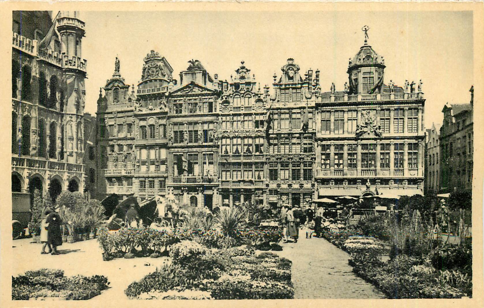 Bruxelles - Grand'Place - Marché aux Fleurs