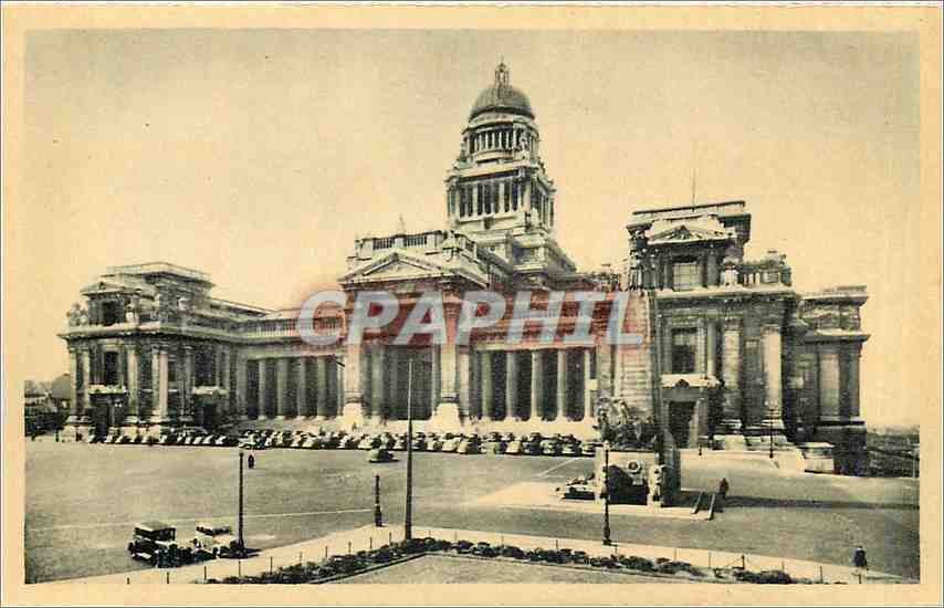 CPA BRUXELLES PALAIS DE JUSTICE