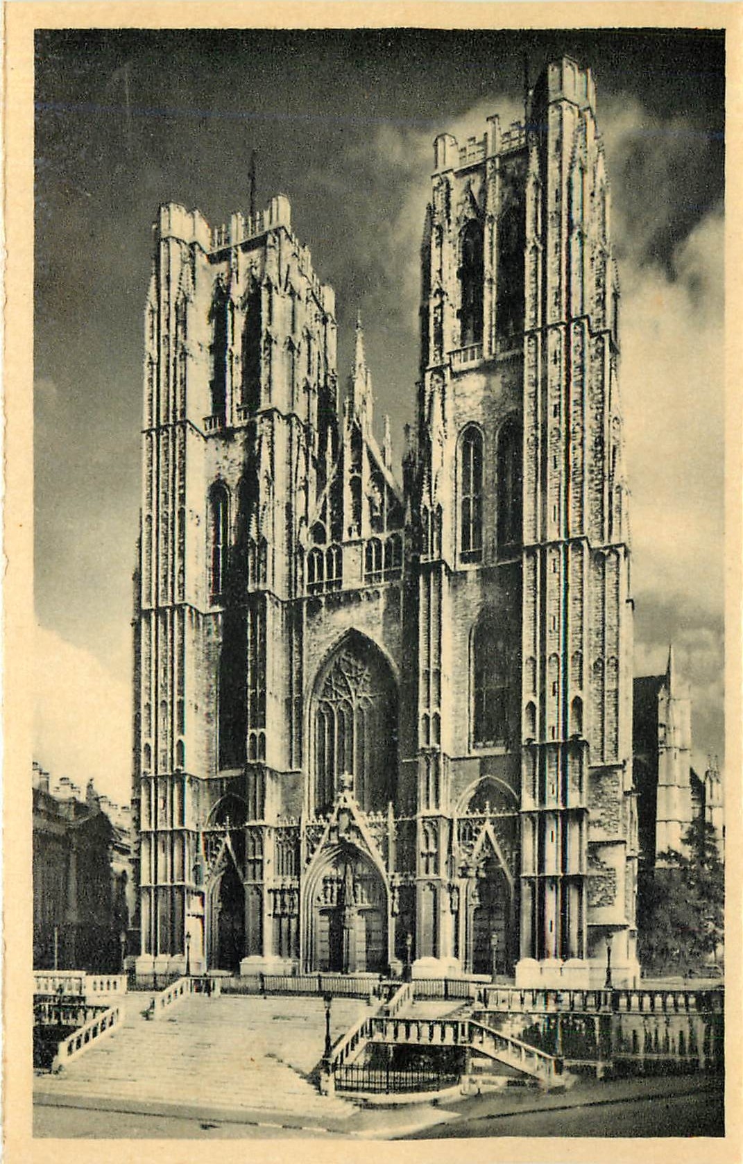 Bruxelles - Collégiale Saints-Michel-et-Gudule — éditeur inconnu, n°3
