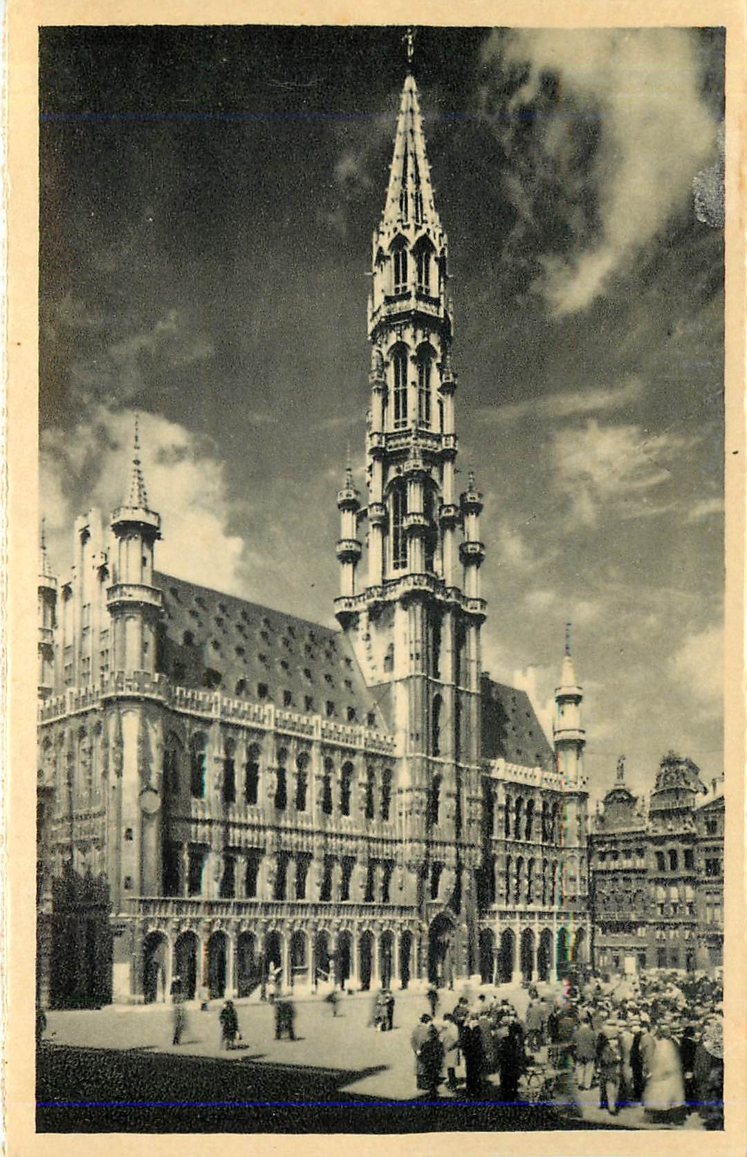 CPA BRUXELLES HOTEL DE VILLE