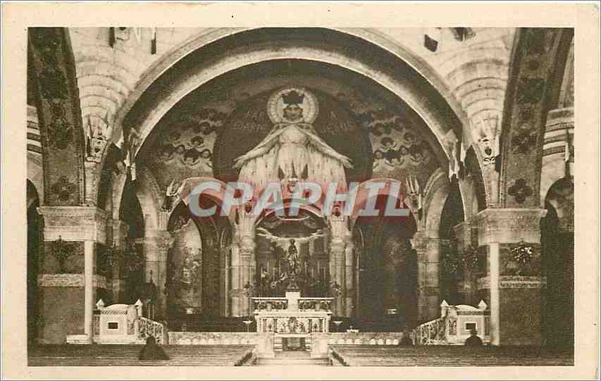CPA LOURDES - Eglise du Rosaire : le Maitre-Autel