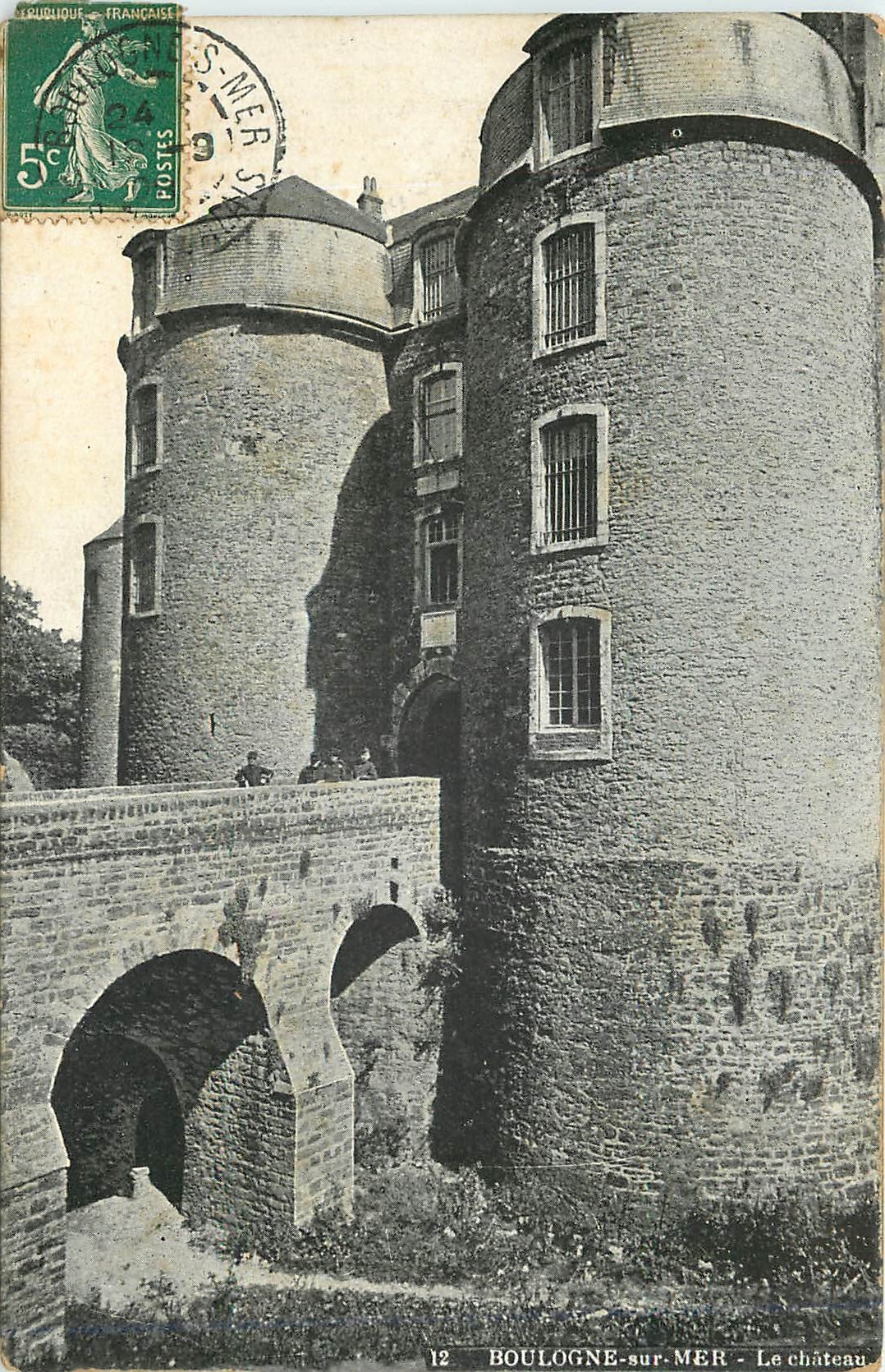 CPA BOULOGNE-SUR-MER Le Château