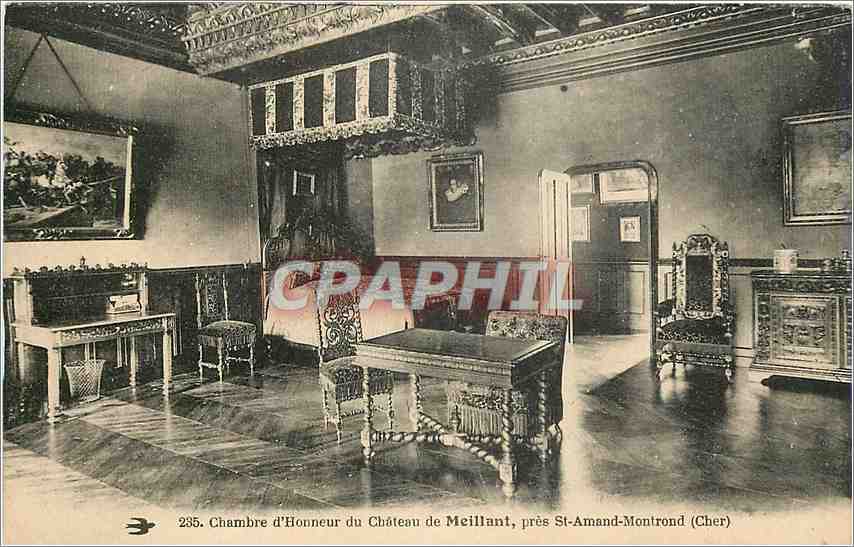 CPA Château de Meillant pres de St Amand Montrond