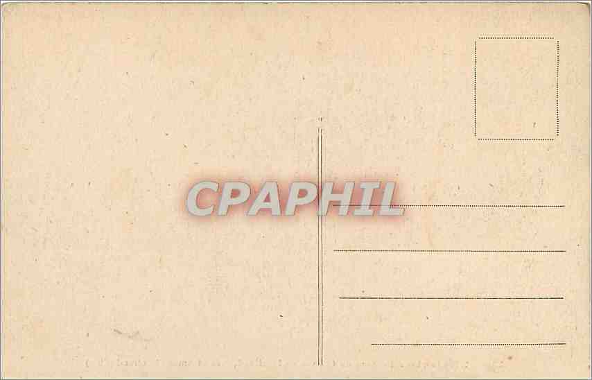 CPA Château de Meillant pres de St Amand Montrond — Verso