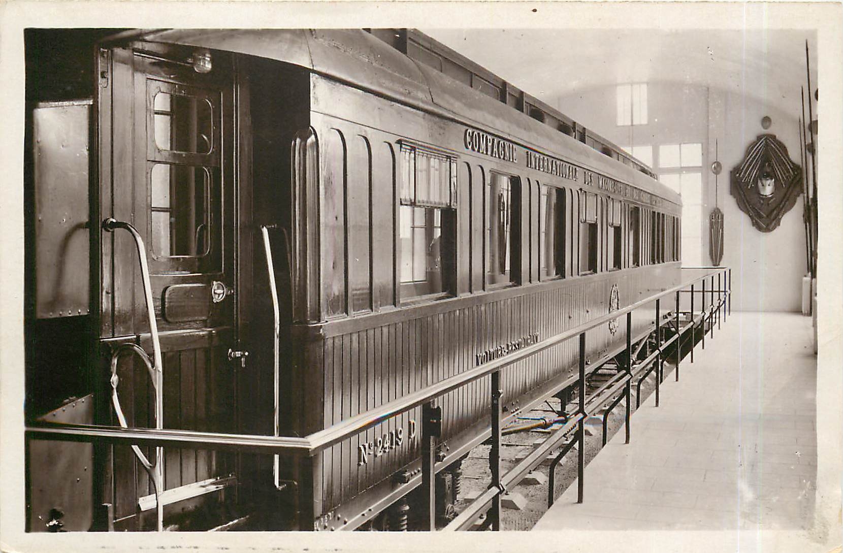 CPA FORET DE COMPIEGNE Le Wagon de Marechal Foch
