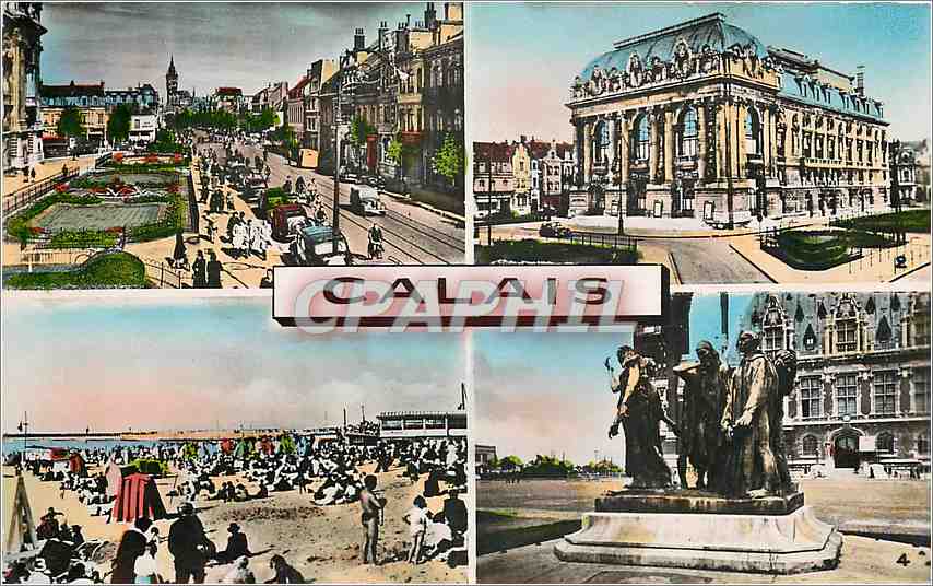CPM CALAIS Boulevard Pasteur et Jacquard