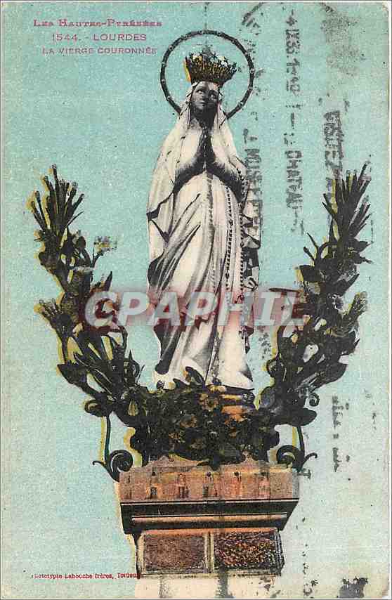 CPA LOURDES La Basilique